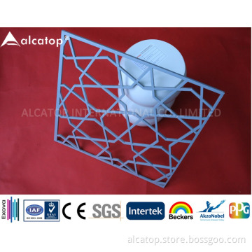 PVDF Coating Perforated Aluminum Solid Panel